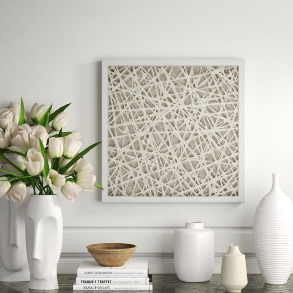 Zentique Abstract Paper Framed Wall Art Perigold